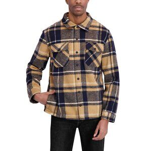 Dakine Men's Plaid Exterior Bonded Snap Closure Shirt Jacket